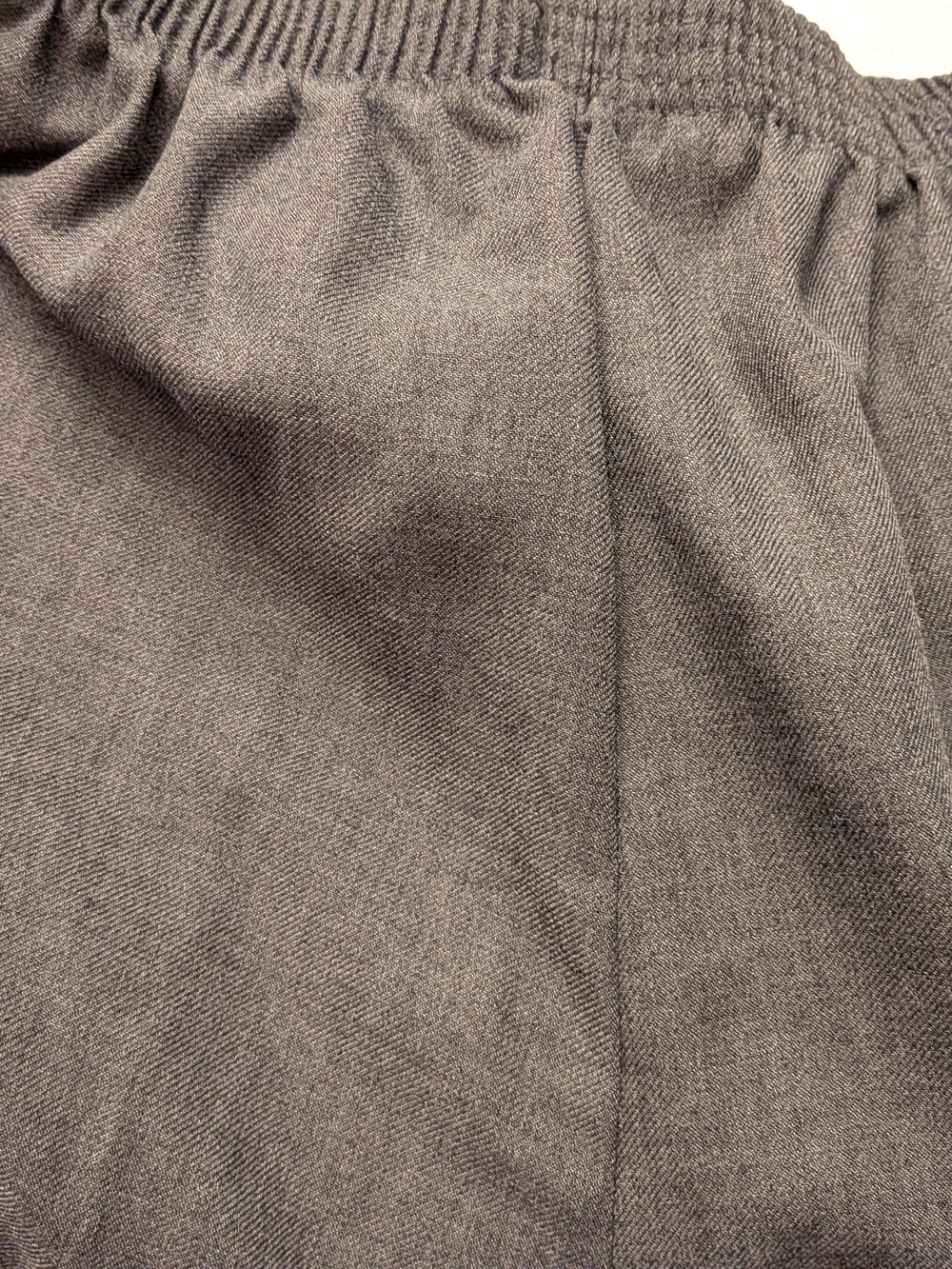 Briggs New York Charcoal Elastic-Waist Trousers Set - Picture 6 of 6